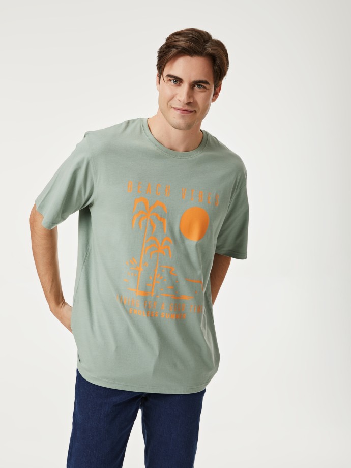 T-shirt estampada