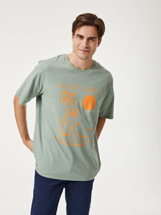 T-shirt estampada