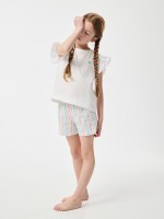 Conjunto pijama listrado
