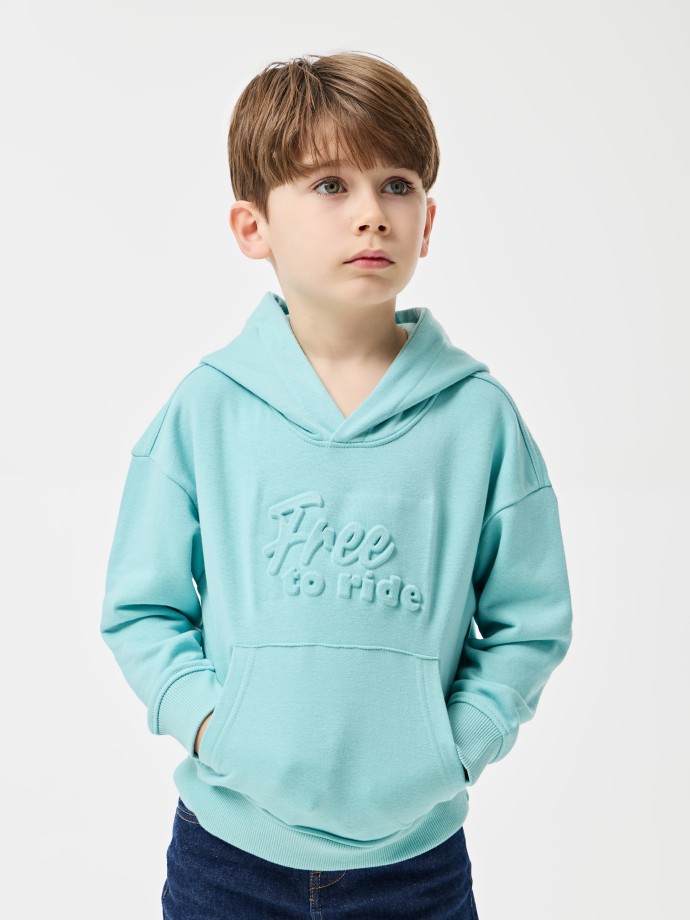 Sweatshirt com capuz