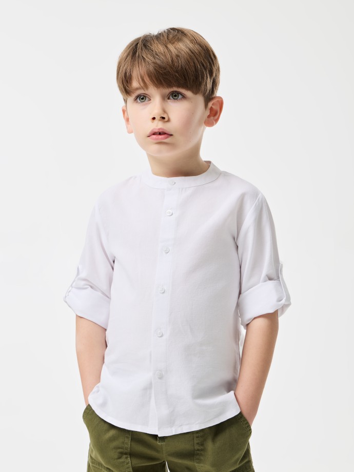 Camisa 100% em algodo