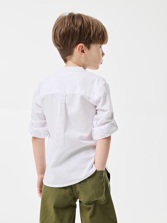 Camisa 100% em algodão Camisa 100% em algodão