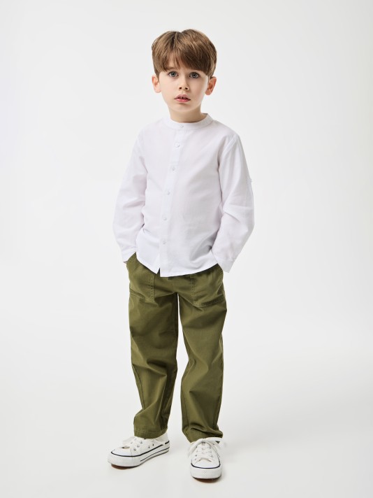 Camisa 100% em algodão Camisa 100% em algodão