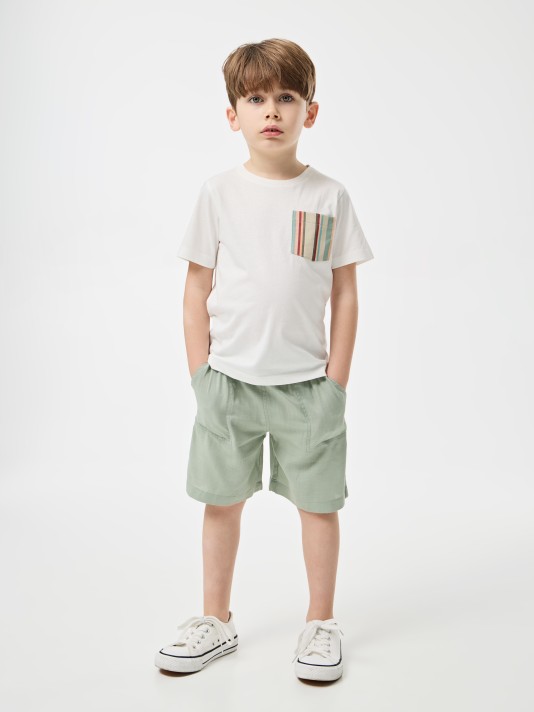 T-shirt 100% algodão T-shirt 100% algodão