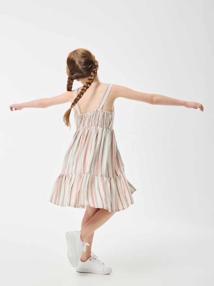 Vestido s riscas