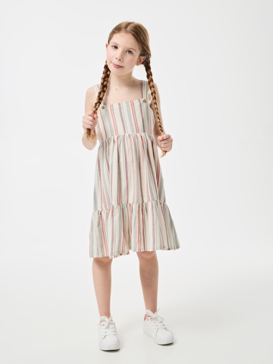 Vestido às riscas Vestido às riscas