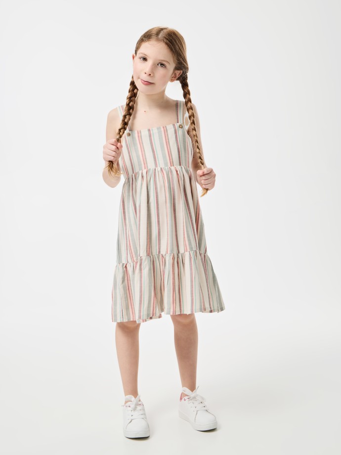 Vestido s riscas
