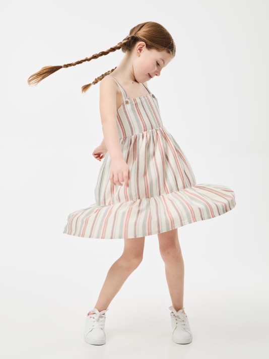Vestido s riscas