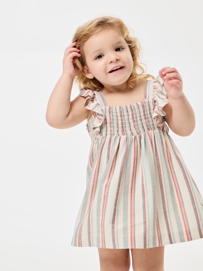 Vestido s riscas