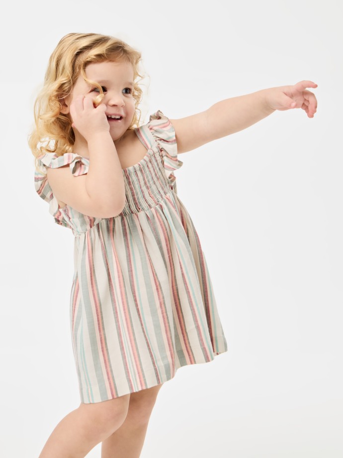 Vestido s riscas