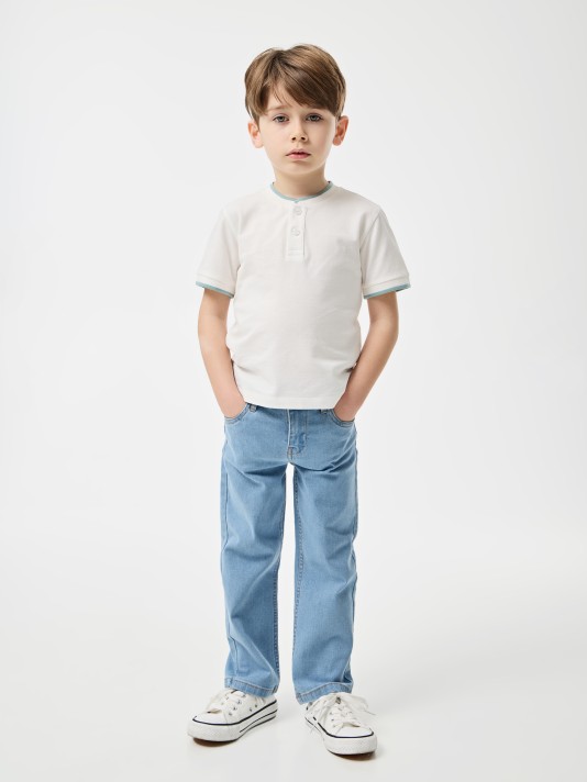 T-Shirt com botões T-Shirt com botões