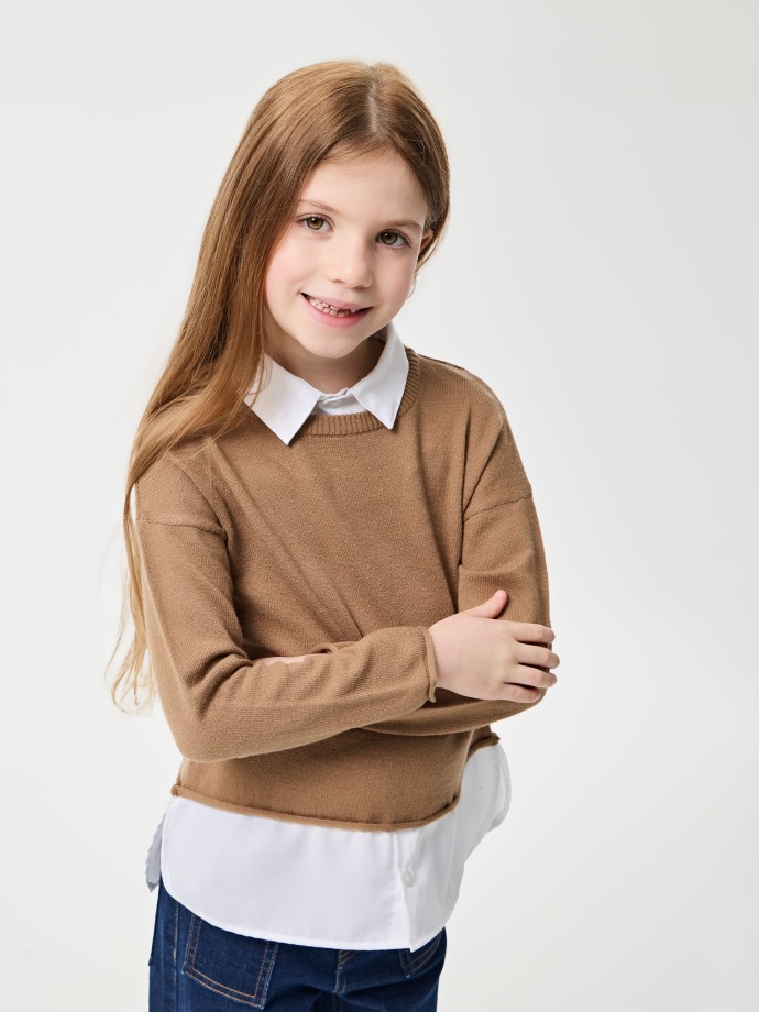 Camisola combinada