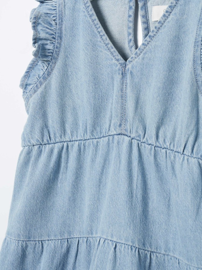 Vestido de ganga