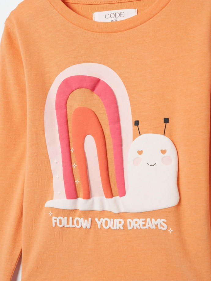 Camisola com Caracol 