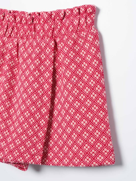 Calções com padrão Calções com padrão