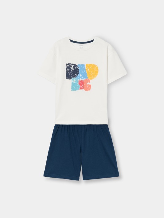 Pijama de menino Dia do Pai