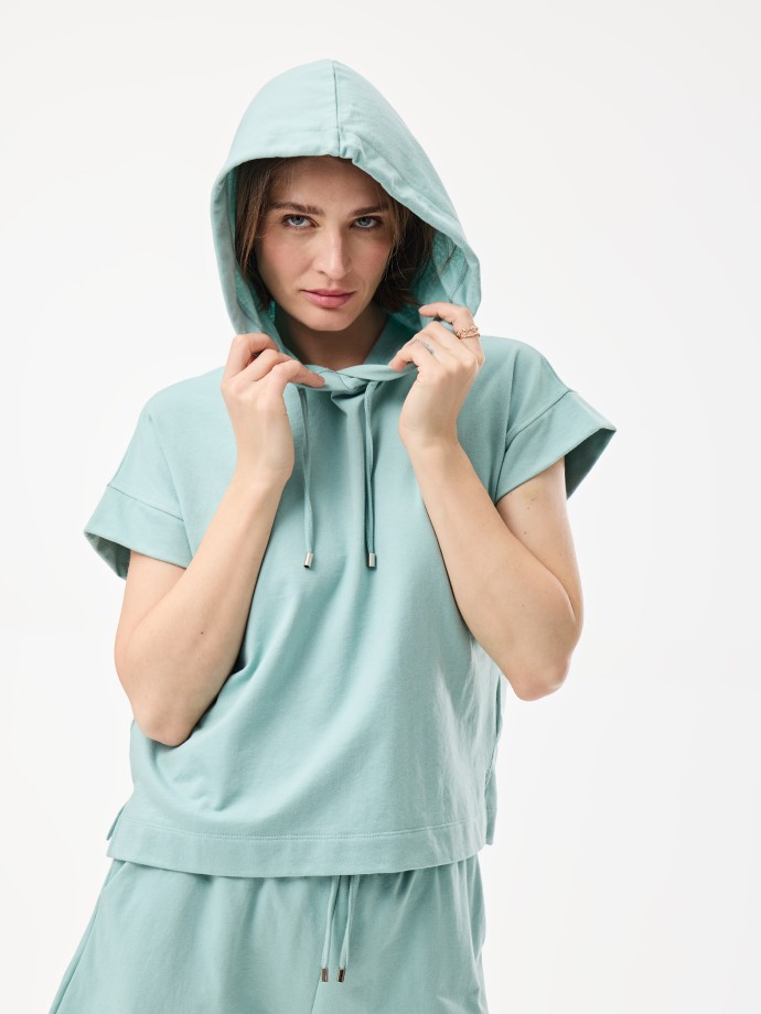 Sweatshirt com Capuz