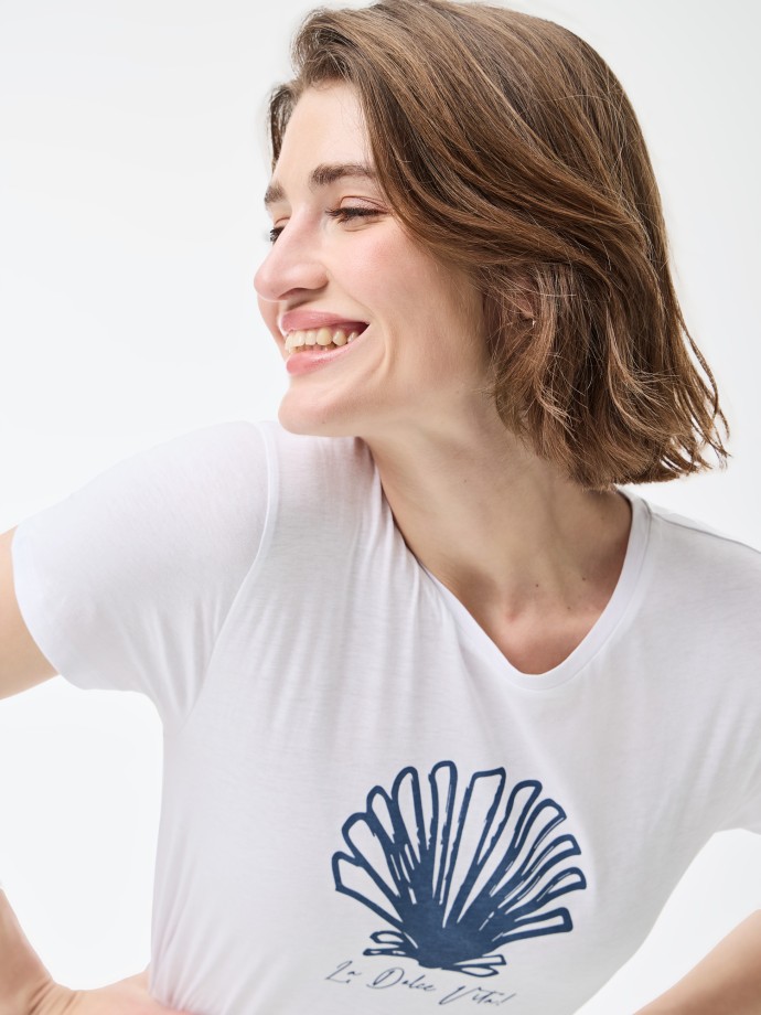 T-shirt estampada