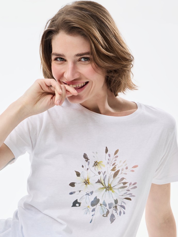 T-shirt estampada