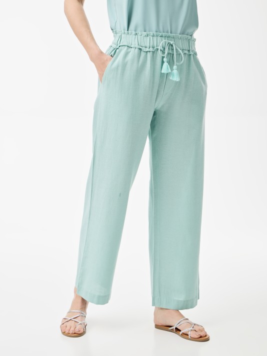 Calças fluídas Calças fluídas