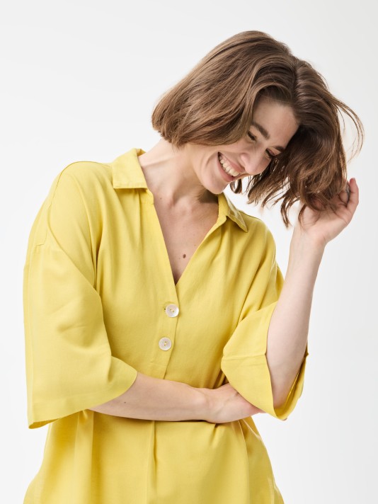 Blusa com linho Blusa com linho