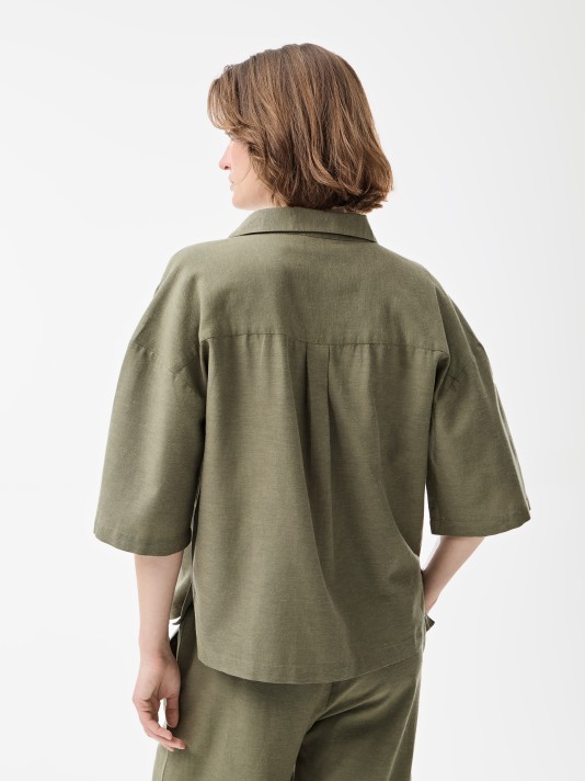 Camisa com linho Camisa com linho