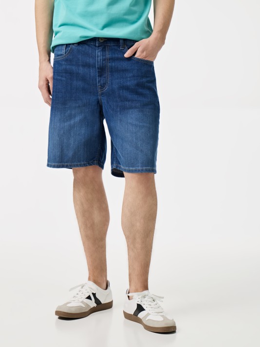 Calções de ganga Calções de ganga