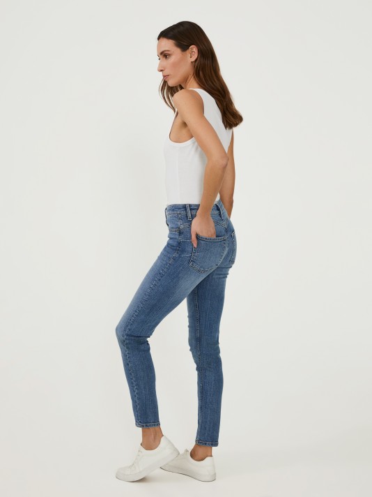 Calças de ganga slim fit push up Calças de ganga slim fit push up