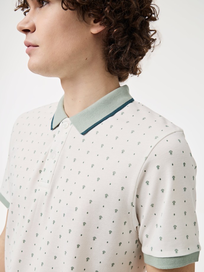 Polo estampado