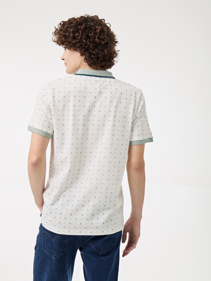 Polo estampado
