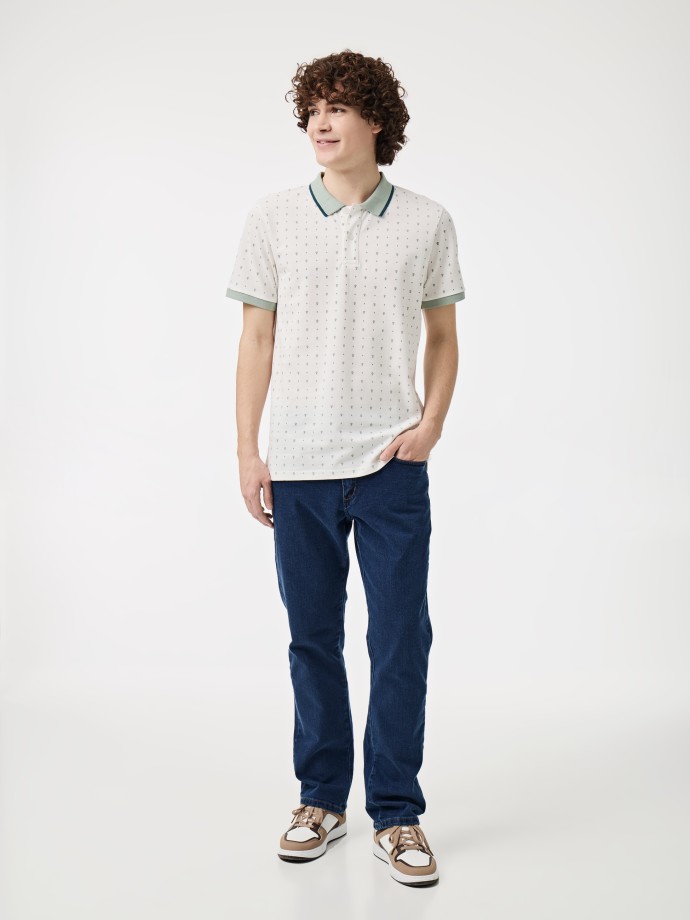Polo estampado