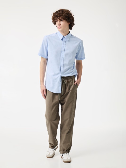 Calças relax fit Calças relax fit