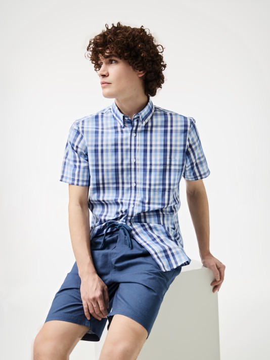 Calções com linho Calções com linho