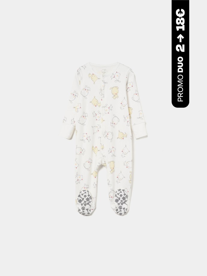 Babygrow 100% algodo