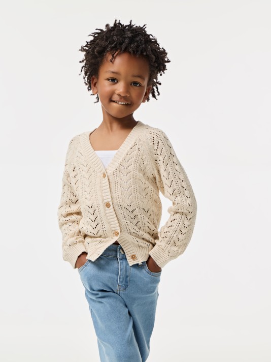 Casaco de malha tricotada