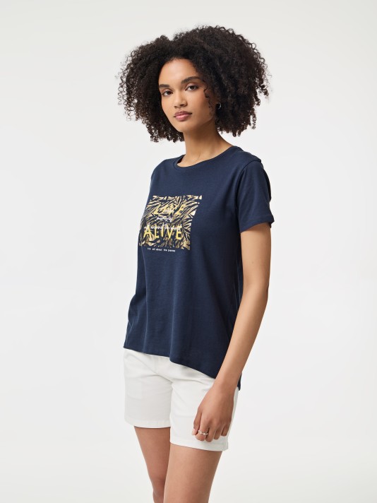 T-shirt estampada
