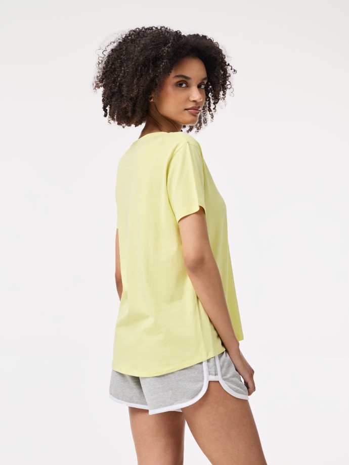 T-shirt 100% algodo