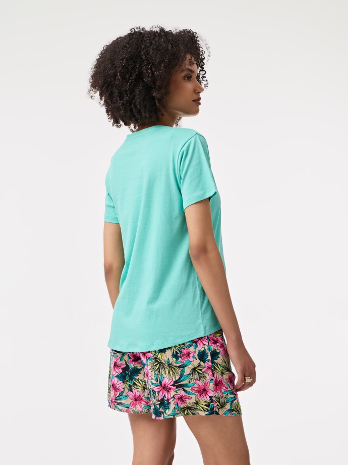T-shirt 100% algodo