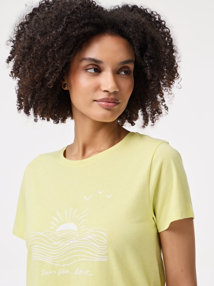 T-shirt estampada