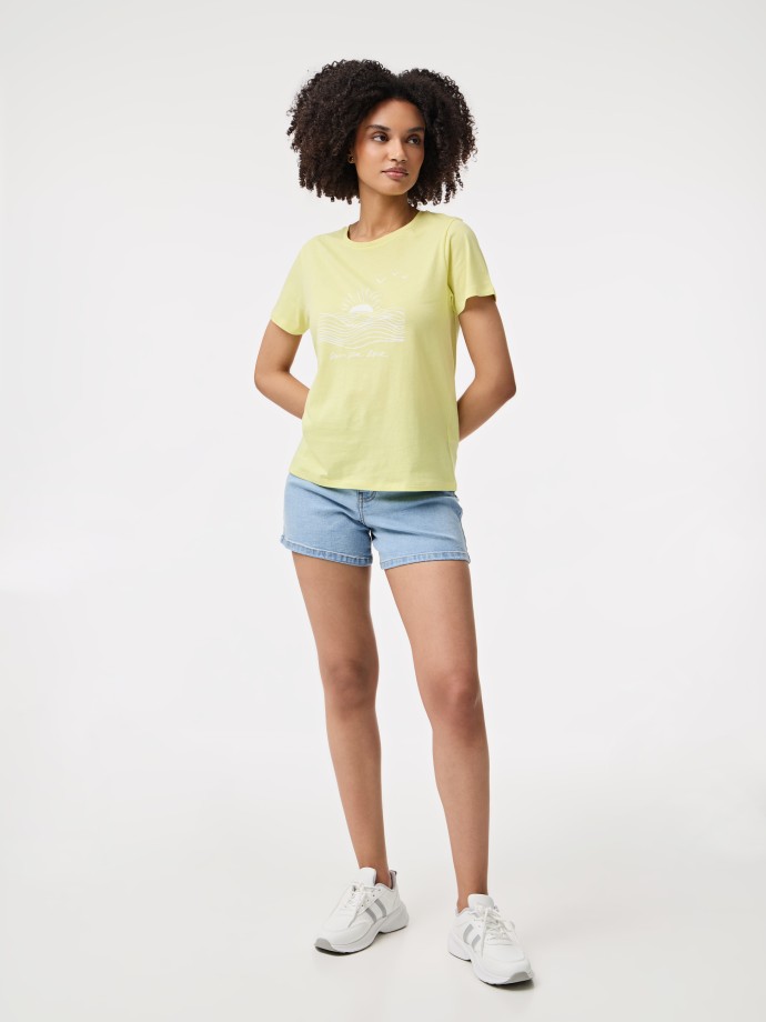 T-shirt estampada