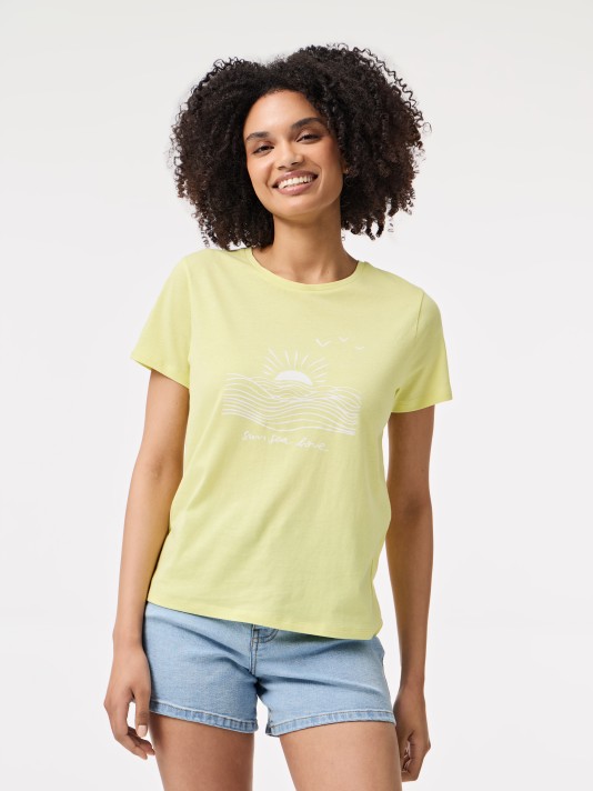 T-shirt estampada