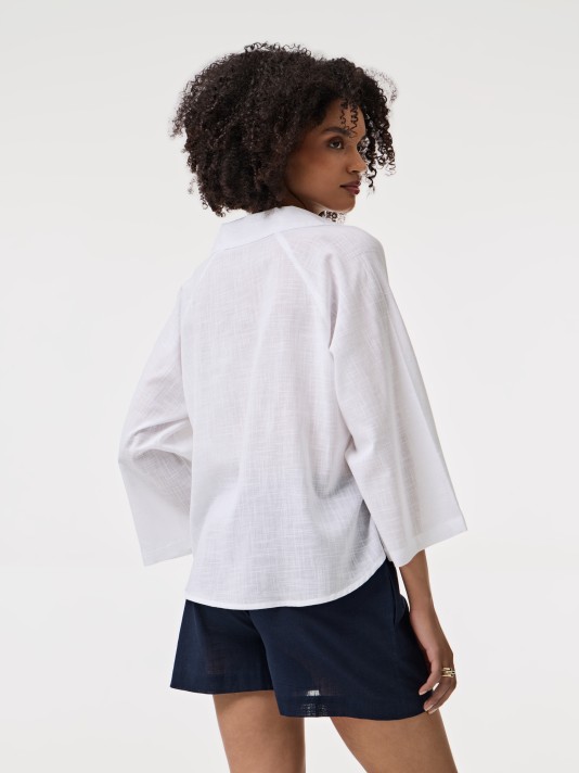 Camisa manga 3/4 Camisa manga 3/4