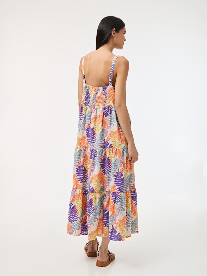 Vestido Comprido Estampado