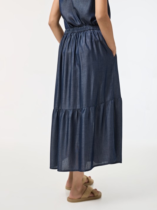 Saia comprida Saia comprida