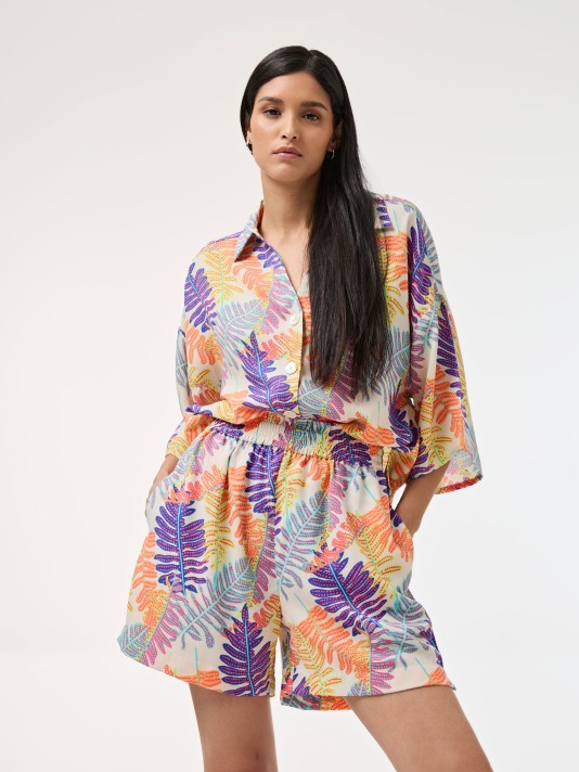 Calções estampados Calções estampados