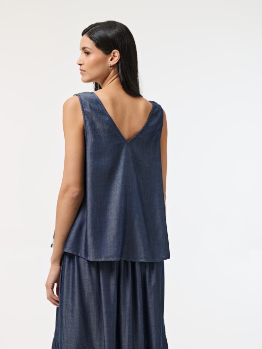 Blusa fluída Blusa fluída