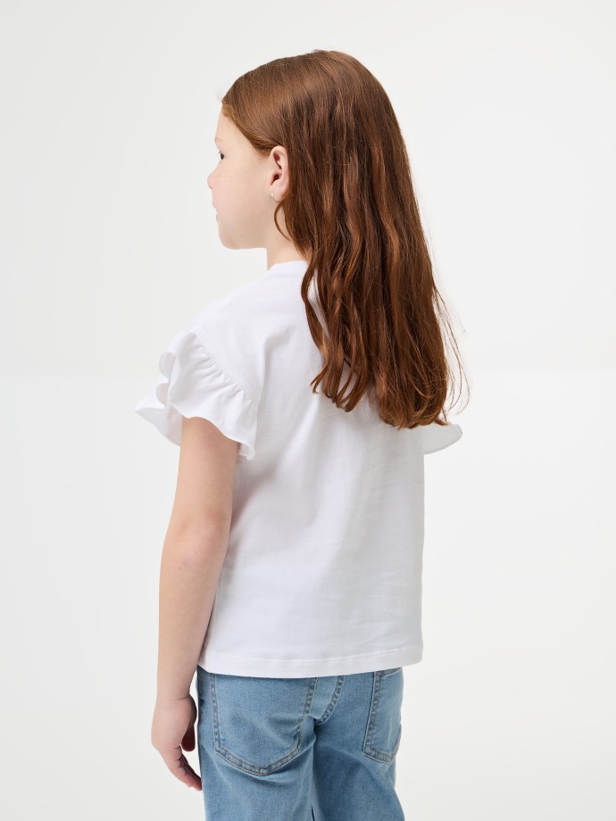 T-shirt 100% algodão T-shirt 100% algodão