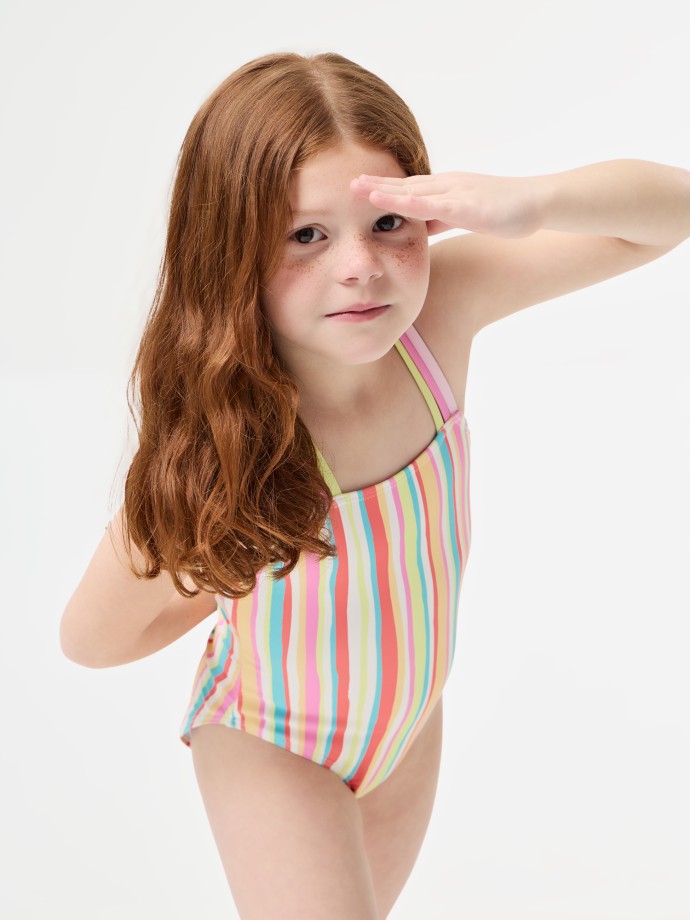 Fato de banho com Riscas