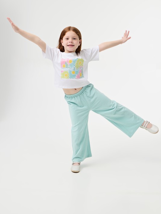 Calças largas Calças largas