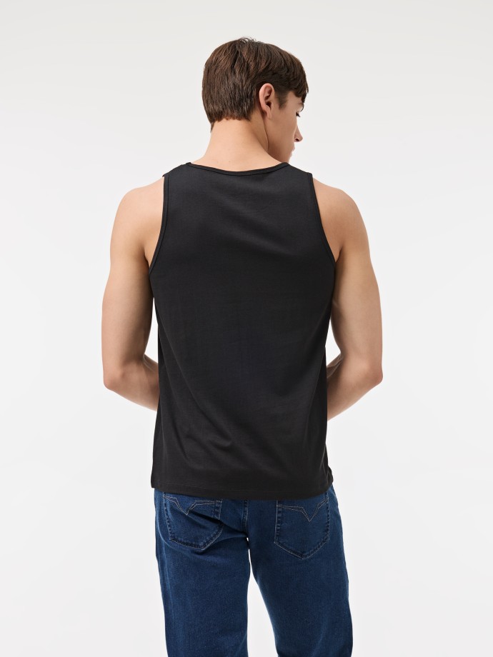 Camisola Sem Mangas Casual